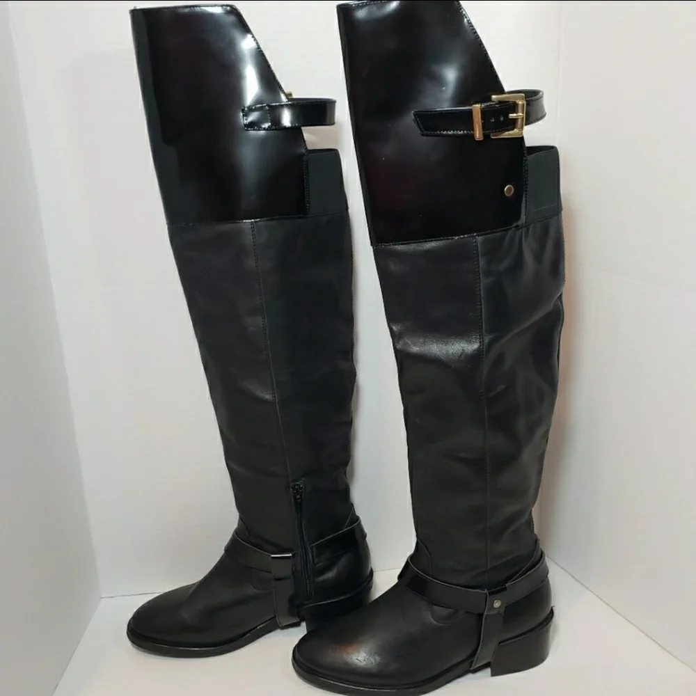 TOPSHOP Dreamer Over the Knee Boots Size 5 1/2